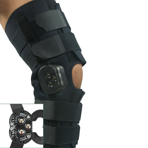Hinged Wraparound Knee Brace - WestMed Global